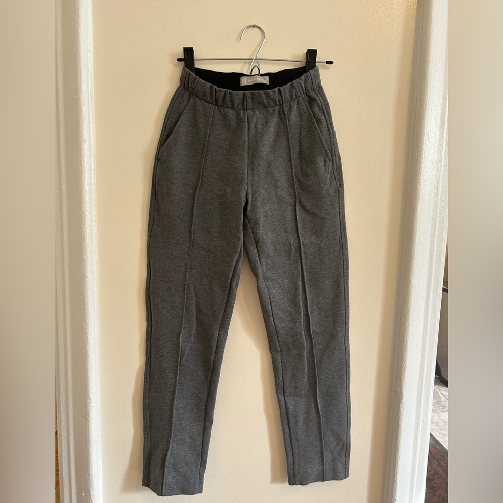 Everlane dream pants charcoal grey size xxs